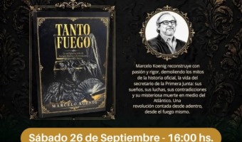 PRESENTACI�N DEL LIBRO �TANTO FUEGO�